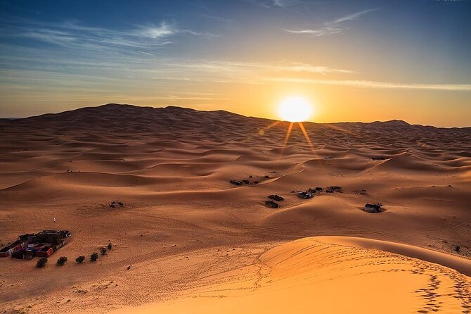Sunrise in Dubai Desert Safari With Dune Bashing & Camel Ride - Sandboarding Excitement
