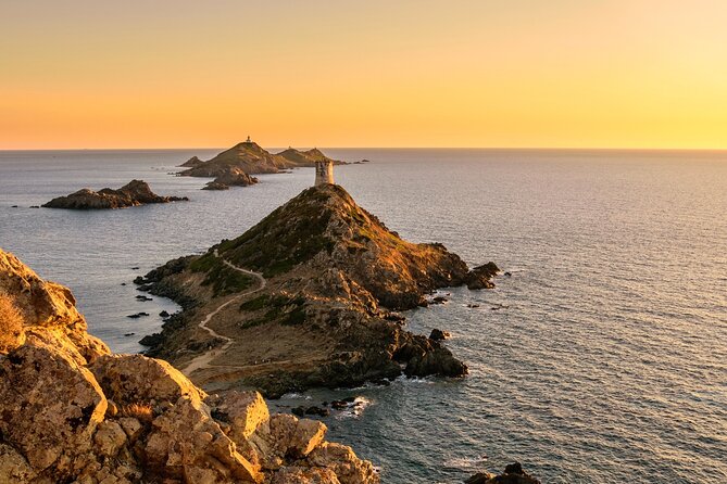 Sunset in Corsica at the Sanguinaires Islands - Unparalleled Customer Service