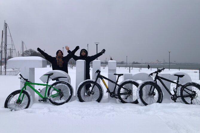 Tallinn Winter Bike Tour With Cafe Stop - Balti Jaama Market Visit