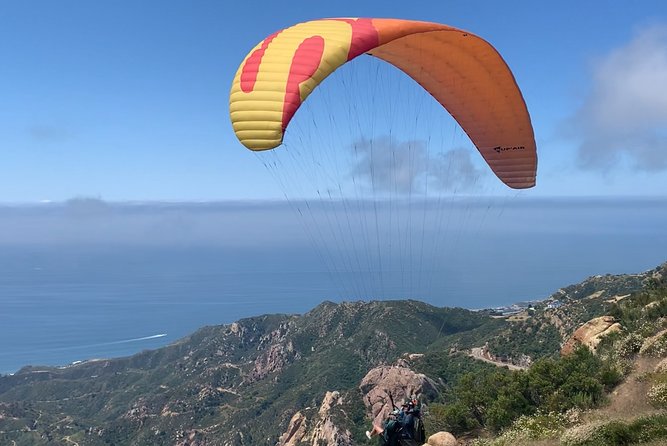 Tandem Paragliding Flight With Instructor in Malibu - Safety Precautions and Accessibility Information
