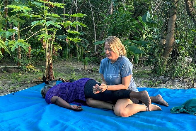 Therapeutic Thai Yoga Massage and Beach Day at Oualie Beach Nevis - Relaxing Beach Experience