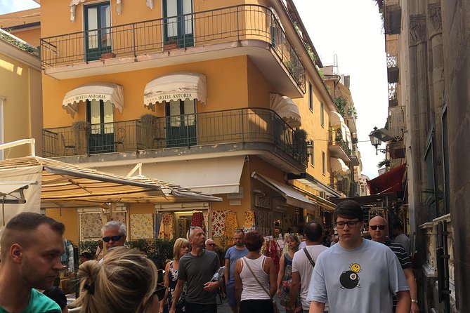 Transfer- Naples Train Station/Area to Positano With a Stop Sorrento - Cost and Payment Information