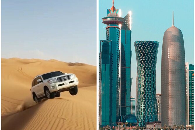 Ultimate Combo Doha Adventure:City Sights & Desert Safari Thrills - Camel Rides and ATV Adventures