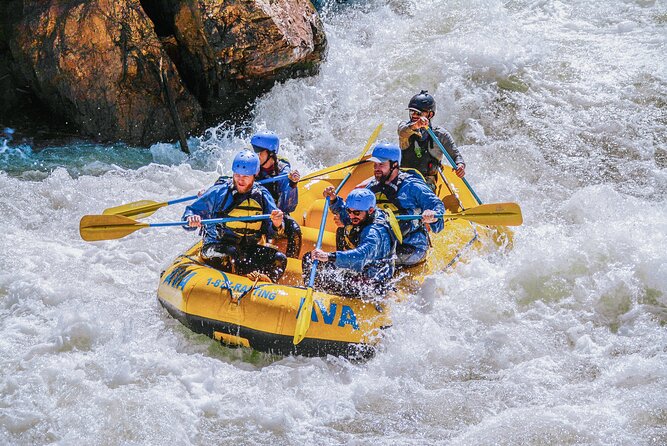 Upper Clear Creek Whitewater Rafting Plus Cliffside Zipline From Idaho Springs - Experience Highlights