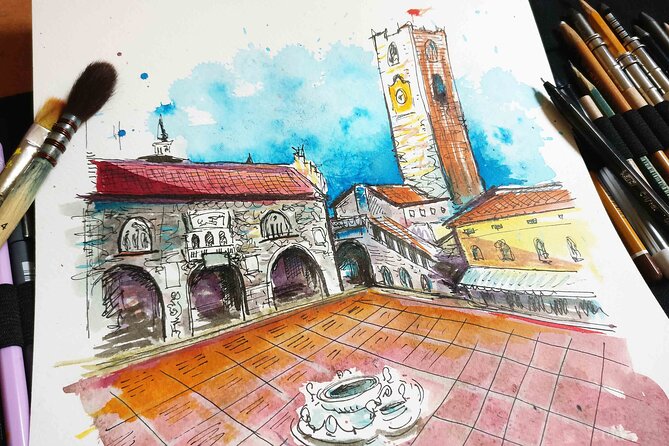 Urban Sketching in Bergamo - Upper Town! - Booking Information