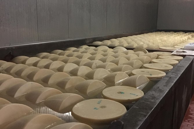 Veneto Villas, Medieval Towns and Grana Padano Production Day Tour - Cheese Production at Caseificio