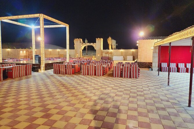 VIP Dubai Desert Safari Camel Ride, Sand Ski, Live BBQ Dinner - Pickup Locations