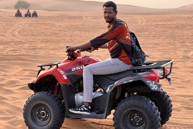 VIP Evening Desert Safari, ATV 30 MIN, Camel Ride, BBQ, 10 Shows - Live Entertainment Shows