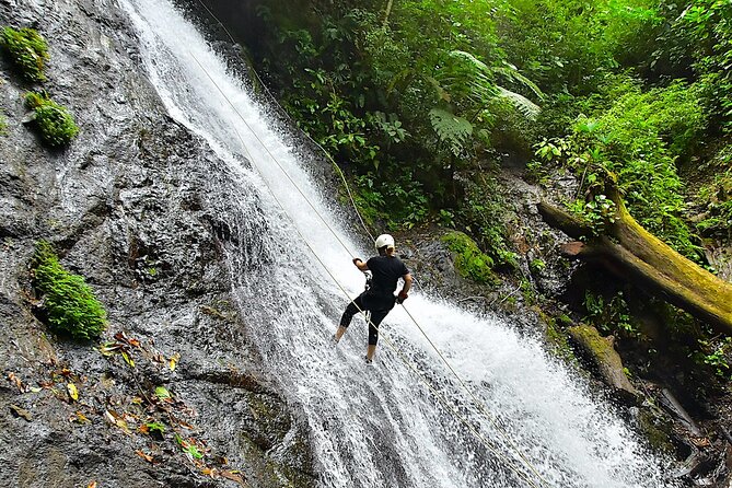 Zip Line With Canyoning Waterfall Adventure in Vista Los Sueños - Waterfall Canyoning Highlights
