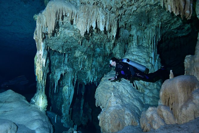 2 Dives in Cenote Dos Ojos Certified Divers - Cenote Dive Destinations