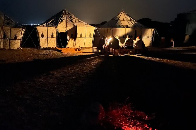 3 Hours Camel Ride in Essaouira With Dinner and Overnight in Berber Camp - Dining and Accommodation