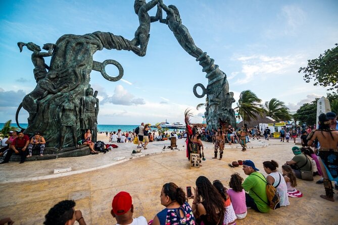 4 in 1: Mayan Tour to Coba, Tulum, Cenote, Shopping and Lunch From Cancun - Tulum Guided Tour