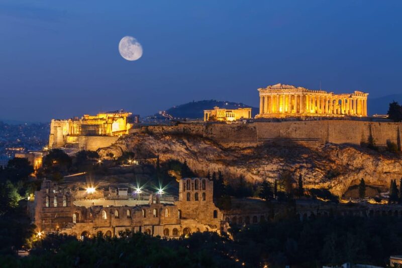 5-Hour Night Tour in Athens - Culinary Experience and Atmosphere