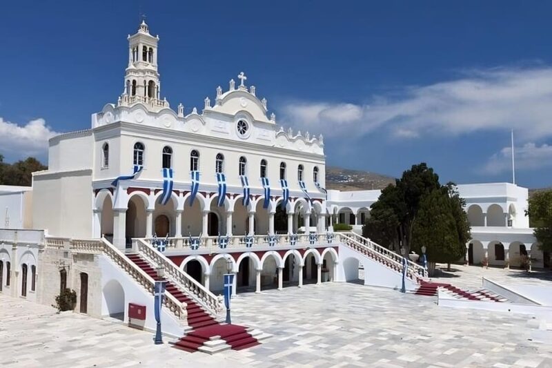5 Hours Semi Private Tinos Cultural Van Tour - Isternia