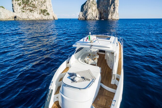 Amalfi Private Boat Tour From Sorrento or Positano Yacht Klase 50 - Booking Details