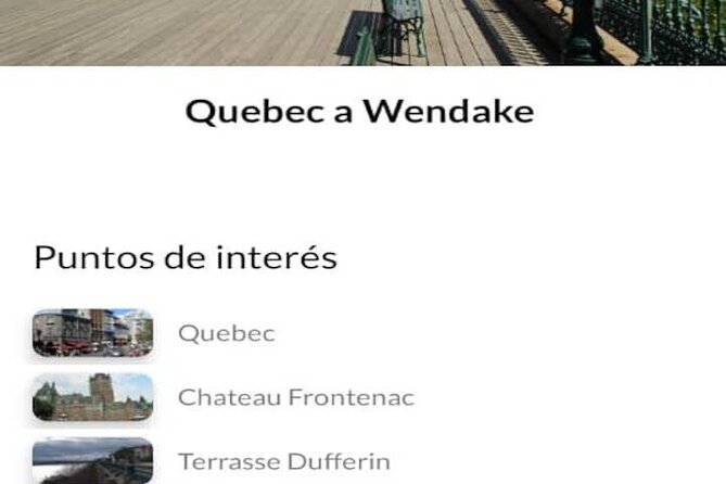 APP Self-Guided Tours Quebec With Audioguide - Highlights