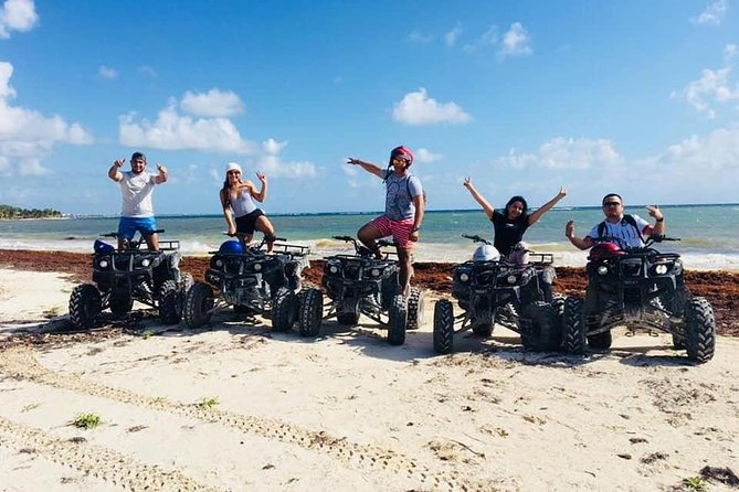 ATV Adventure & Open Bar Beach Day + Lunch+1 Transportation - Beach Club Activities