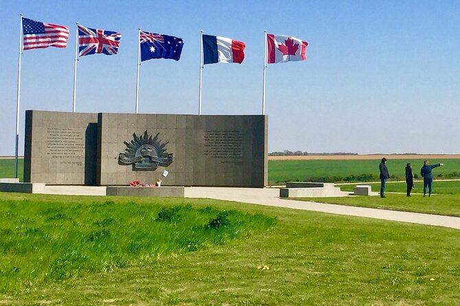 Australian - Out in the Somme Day Tour - From Arras - Lunch at Local French Establishments