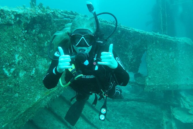 Boat Dive Shipwreck/ Airplanes/ Reef /2 Tanks - Dive Experience Offered