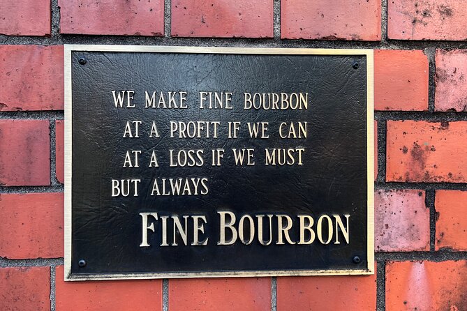 Bourbon Distillery Tour Transportation - Booking and Cancellation