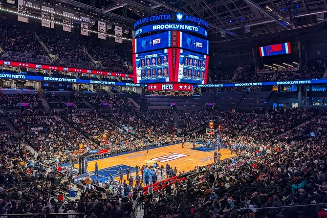 Brooklyn Nets Basketball Game Ticket at Barclays Center - Booking Confirmation Process