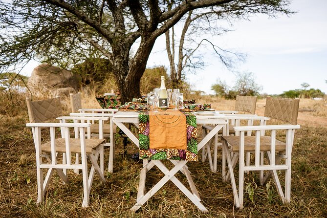 Bush Lunch in the Wild in Serengeti & Tarangire National Parks - Whats Included
