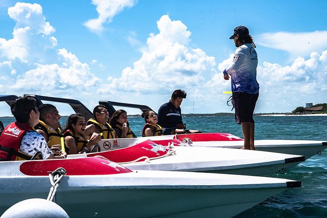 Cancun Speedboat and Snorkel Tour: Shared Speedboat - Speedboat and Snorkeling Highlights