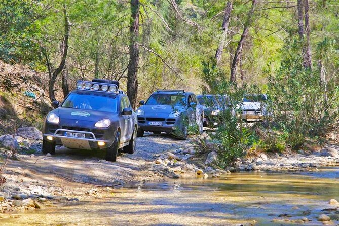 Canyoning Adventure. Safari Around Koycegiz With Porsh Cayenne. From Marmaris - Meeting and Pickup Details