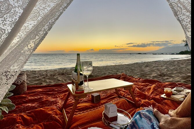 Charcuterie Board and Sunset on Pristine Beach With Photos - Guests Memorable Experiences