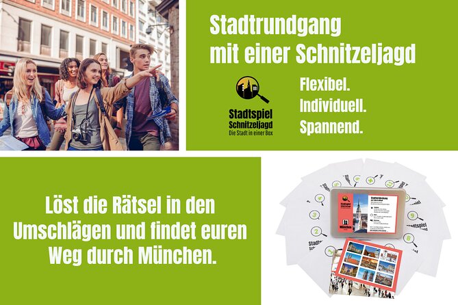 City Game Scavenger Hunt Munich - Independent City Tour I Discovery Tour - Pricing Structure