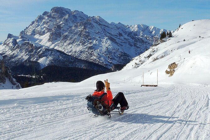 Cortina Dolomites: Winter Hiking & Sledding Experience - Accessibility and Suitability
