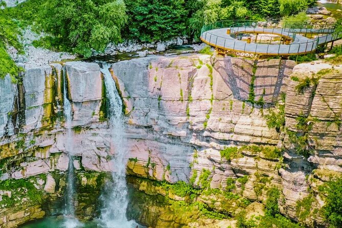 Daily Tour in Martvili, Kinchkha and Prometheus Cave From Kutaisi - Visiting Kinchkha Waterfall and Prometheus Cave