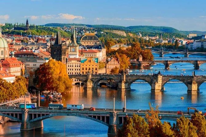 Departure Transfer: Prague to Prague Airport PRG by Luxury Van - Special Offer and Pricing Details