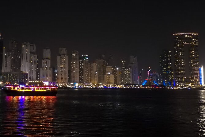 Dubai 5 Star Marina Dhow Cruise Dinner With Transfers - Seating and Dining Options