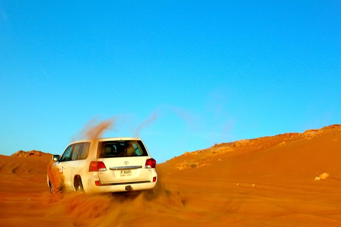 Dubai Desert Safari With Dinner in PRIVATE 4x4 Vehicle - Convenient Pickup and Drop-off