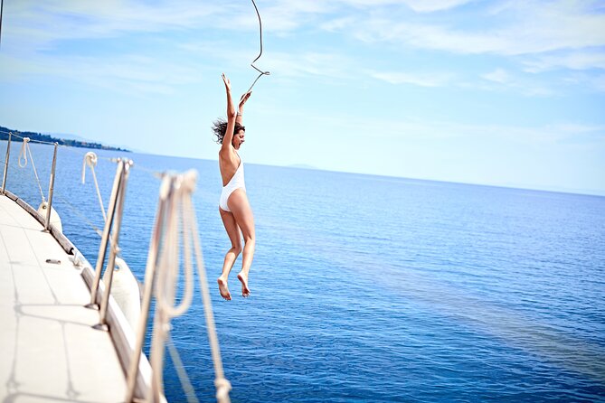Exclusive Private Charter Luxury Sailing Catamaran Lindos - Catamaran Features