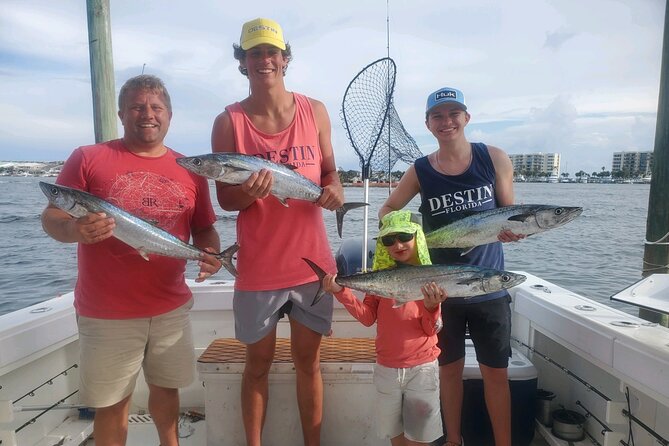 Family Fun Combo: Dolphins, Fishing & Swimming (Flowing Water Charters) - Ideal Family Experience
