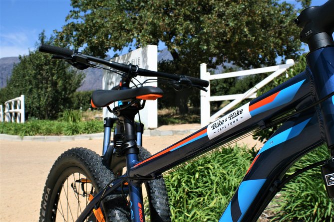 Franschhoek Cycle & Tasting Experience 4hr (Shared) - Booking Process