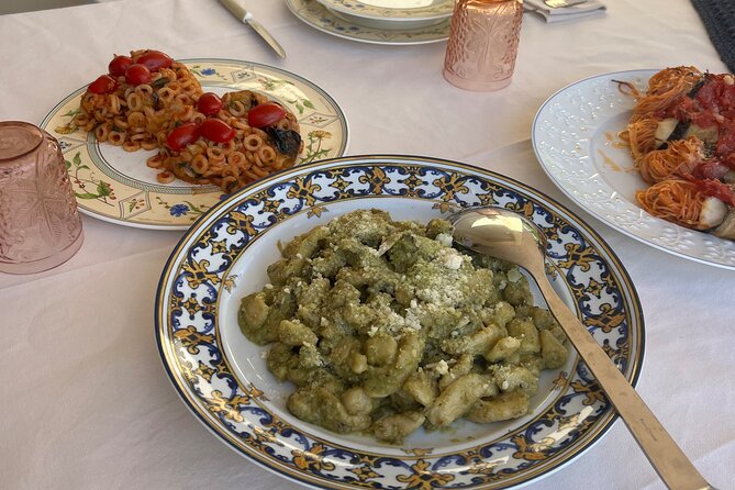 Fresh Pasta Cooking Lesson in the Garden - Italian or English Lessons