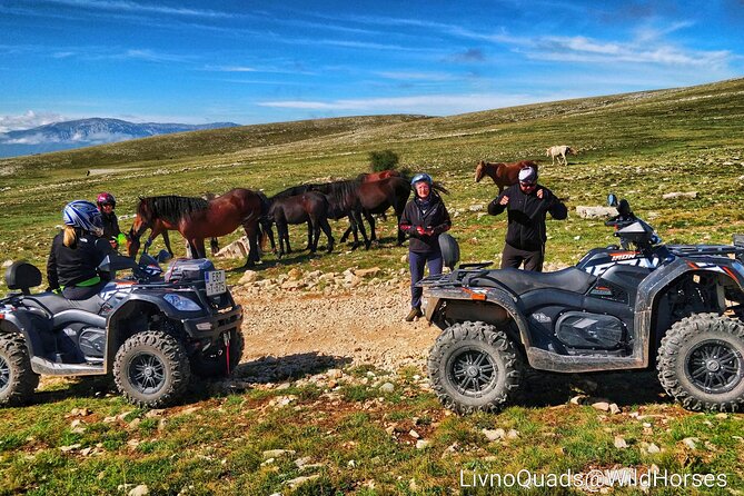 Full-Day Quad and Wild Horses Safari in Livno From Split - Quad Ride Experience