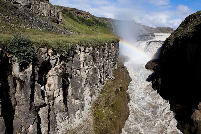 Golden Circle and Northern Lights Combo Small Group Tour - Majestic Gullfoss Waterfall