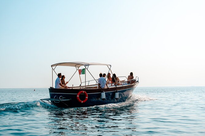 Group Boat Excursion to Polignano MAMMAMIA Boat - Personalized and Intimate Group Setting