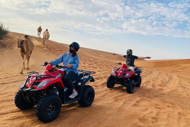 Half-Day ATV With Camel Ride and Sandboarding Experience - Sandboarding Adventure