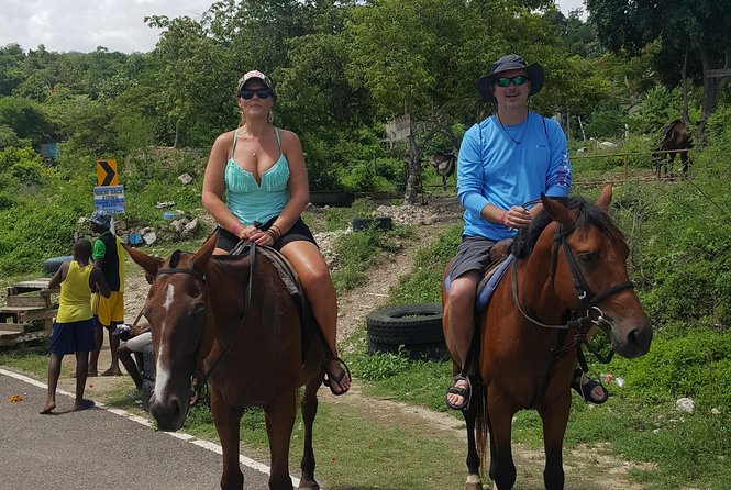 Horseback Riding, ATV & Blue Hole (Land & Sea) From Falmouth - Horseback Riding Experience