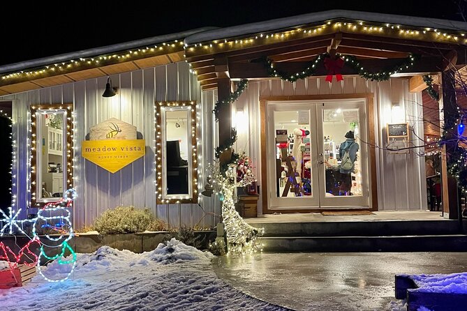 Kelowna Winery Bee Merry & Bright Holiday Light Up - What to Expect