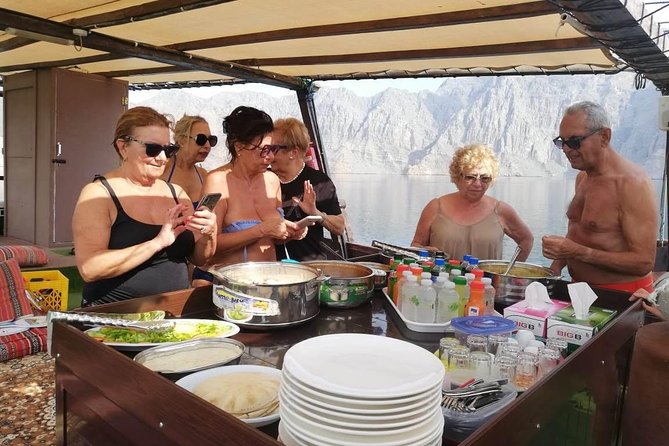 Khasab Dhow Cruise Full Day, Buffet Lunch on Board, Swimming - Cruise Ship Passenger Information