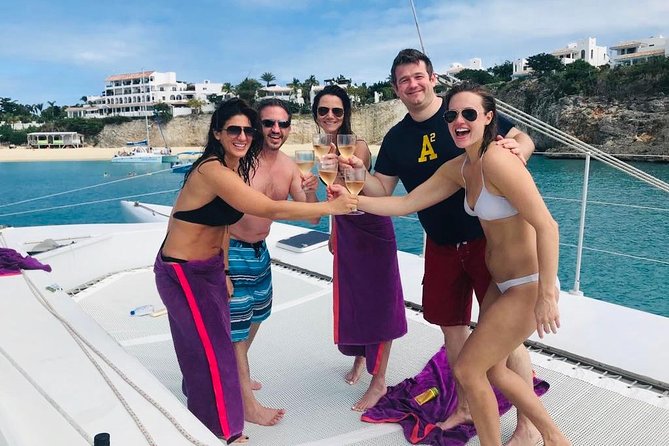 No1Sxm Private Intimate Day Sail in St. Maarten - Use of Snorkel Equipment and Amenities