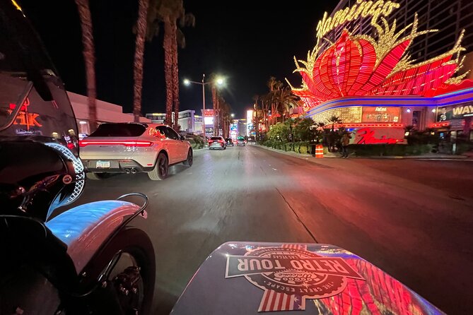Private 1-Hour Evening Las Vegas Strip Tour in a Sidecar - Customer Reviews