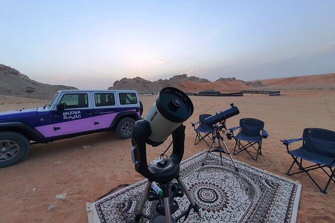 Private 4x4 Mleiha Desert Overnight Camping, Stargazing With BBQ Dinner - Cancellation Policy and Pricing
