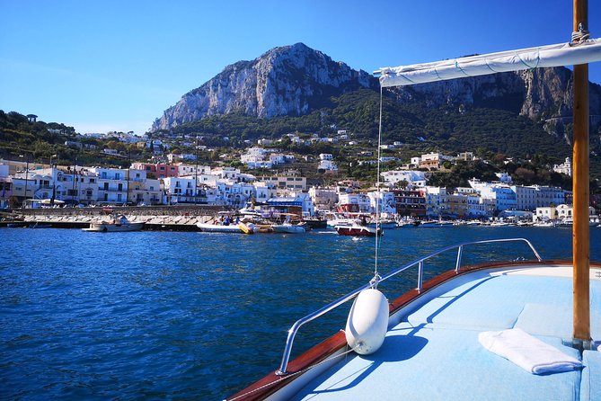 Private Boat Tour Around Capri With Classy Gozzo - Booking and Cancellation